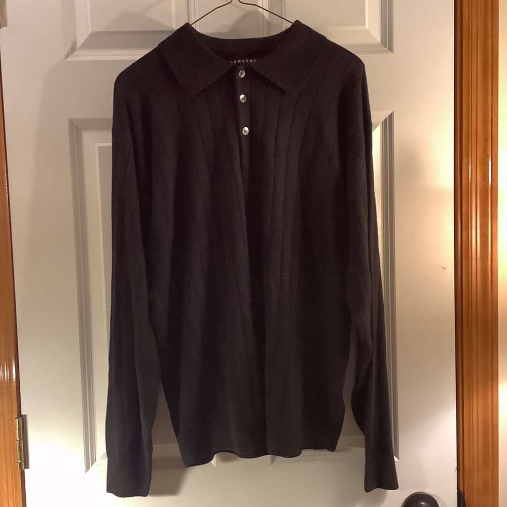 Consensus Sportswear Crew Knit Long Sleeve Medium